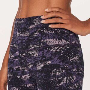 Lululemon Align Pant II (25") Rip Wave Purple Thunder Black - NWT - Size 8